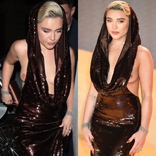 Florence Pugh’s Nude Tit Slips Mock Islam