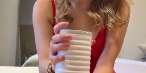 Misbehavingmads Blows & Jerks Her Bf’S Cock