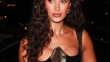 Maya Jama Makes a Busty Appearance at Harris Reed London Fashion Week Show (18 Photos)