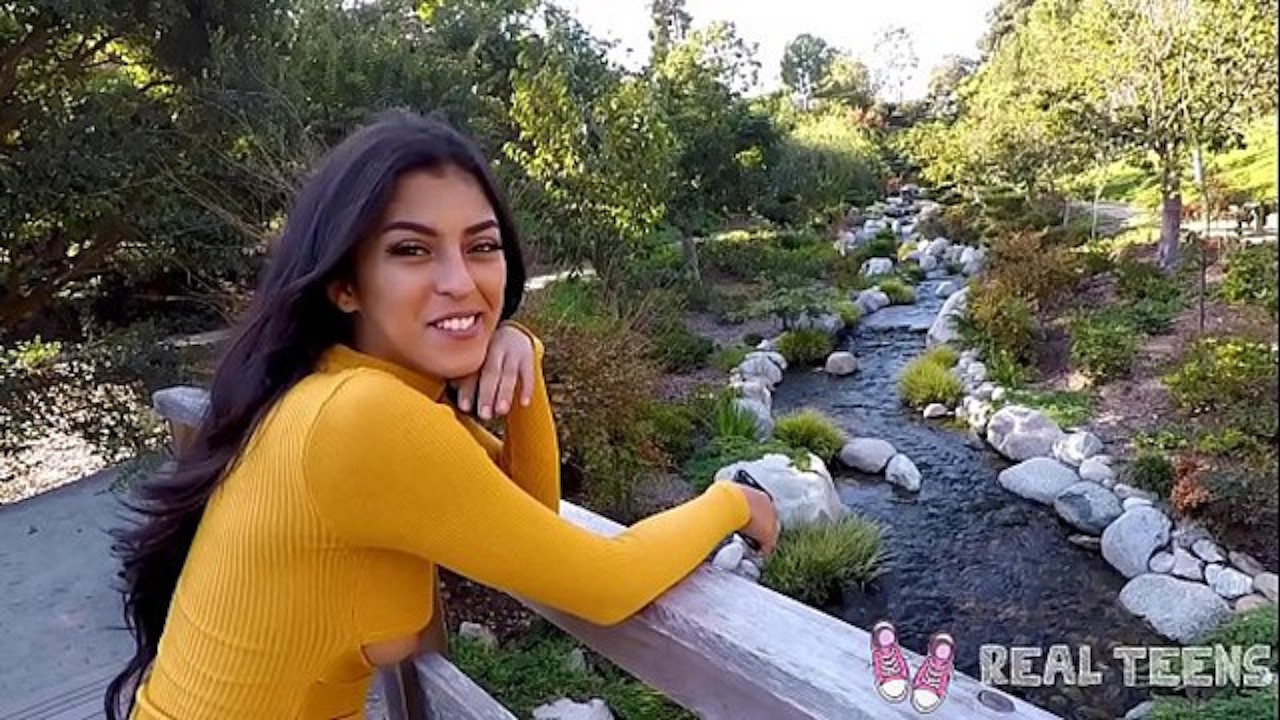 Real Teens - Latina Teen Sophia Leone POV blowjob Porn Videos