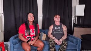 West Philley Dungeon  - Brooke and Ruby Threesome Muscular Sluts
