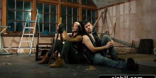 TWD - A XXX Porn Parody - Kiki Minaj cum (Elle D Malvina)
