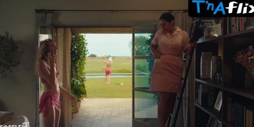 Violeta Rodriguez Breasts,  Thong Scene  in The Quiet Maid