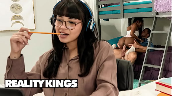 REALITY KINGS - Destiny Mira Masturbates Behind Her Roomie'_s Back When The Handyman Comes In &amp_ Fills Her With His Cock