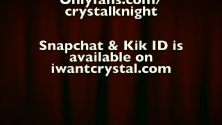Countess Crystal Knight On Iwantcrystal.com / Iwantclips FemDom Goddess