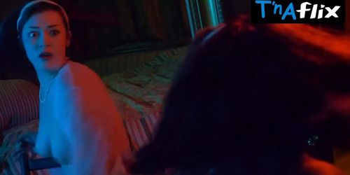 Anastasia August Butt,  Breasts Scene  in Chills Down Your Spine