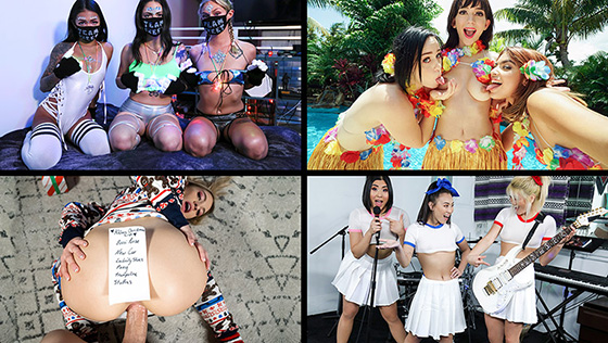 [TeamSkeetSelects] Misty Stone, Kenzie Madison, Sarah Lace, Paisley Paige (Best Of 2020 / 02.07.2021)
