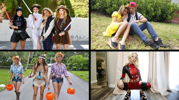 [TeamSkeetSelects] Karlee Grey, Dolly Leigh, Chanel Grey, Madison Summers (Hottest Costumes / 10.26.2022)
