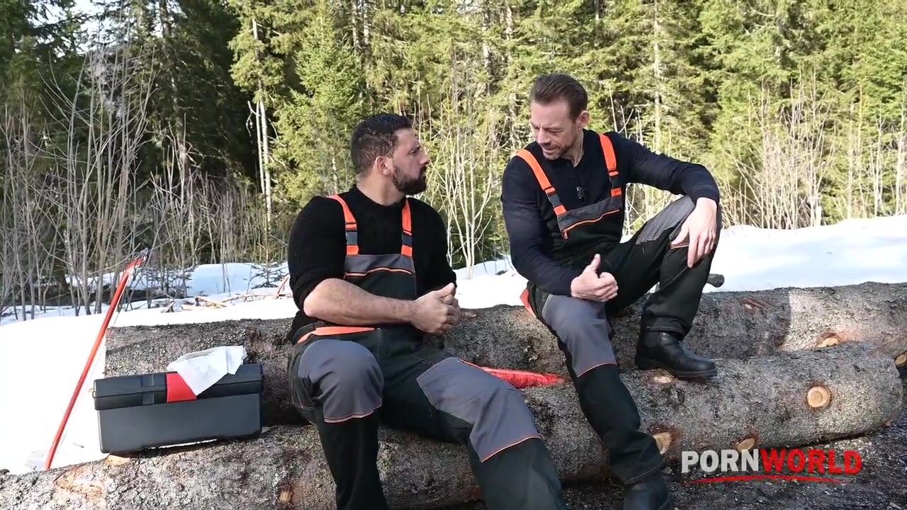 Sexy Snowboarder Brittany Bardot Invites Lumberjacks Back For DP Threesome GP2970