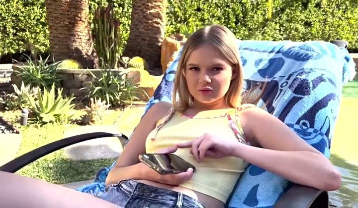 Sexy And Adorable Blonde Is Highly Flexible Getting Bbc