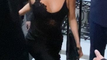 Eva Longoria Stuns in a Black Dress at Victoria Beckham’s 50th Party (85 Photos)