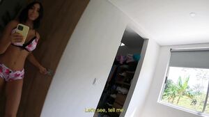 Daniela Antury - Alone With My Stepbrother, Interrupt his Video Game and Give him a HARD FUCK 2