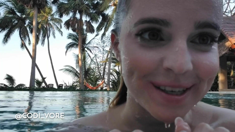 Poolside Slut Codi Vore Gives You JOI