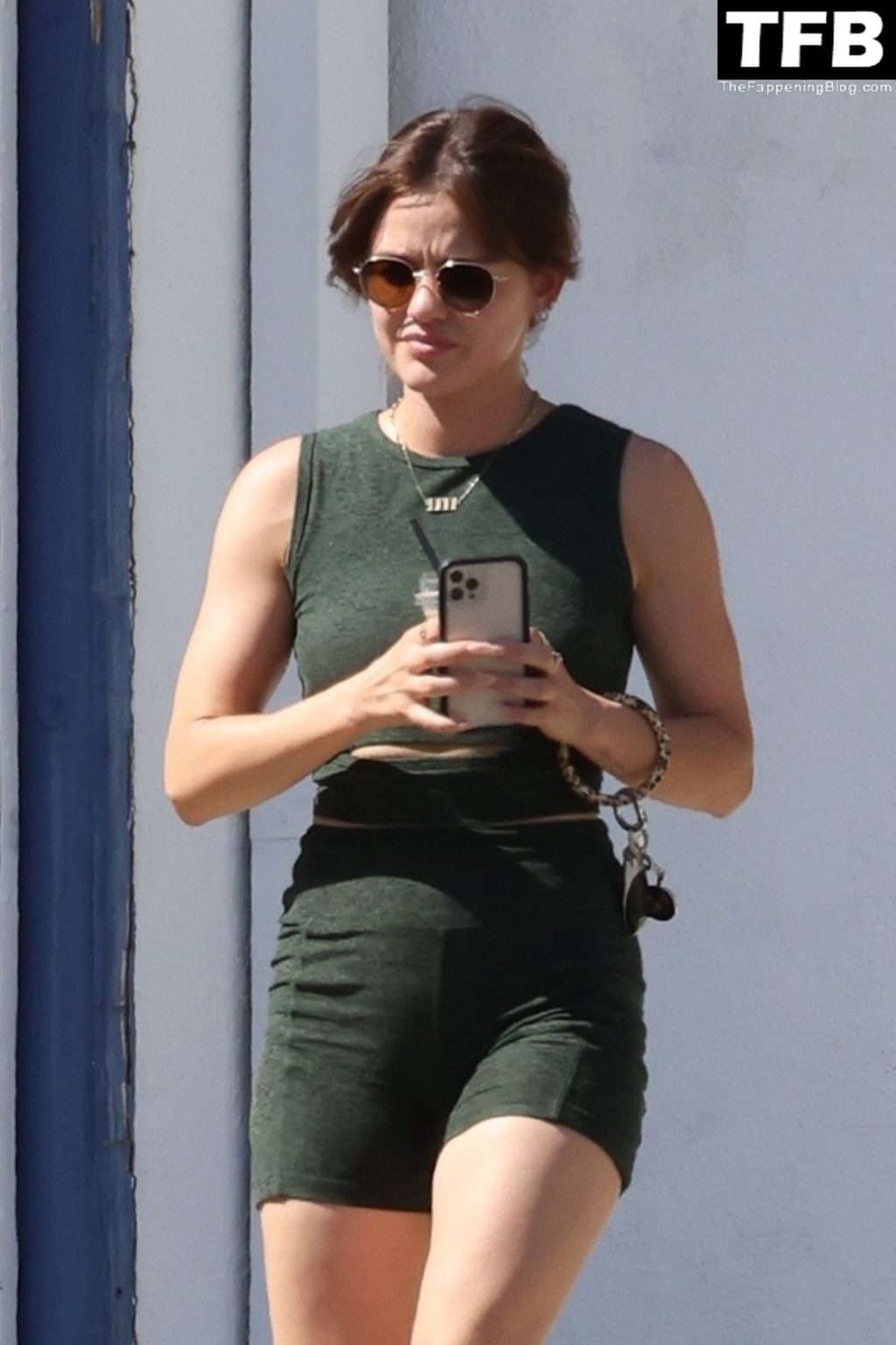 Lucy Hale Gives Hug to Her Friend After Wrapping Up Workout in LA (50 Photos) - OnlyFans Leaked Nudes