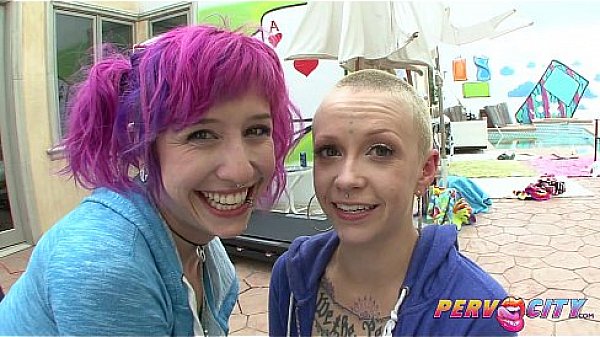 Spanky SinClaire and Proxy Paige getting fucked in the butt by Mike Adriano. Proxy's massively gaping asshole makes Sparky wants in on the butt fucking action as well for from PervCity