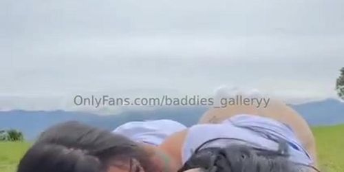 Auhneesh Nicole X Taysha Sativa Baddies Cheerleader POV Outdoor Threesome (ambar lapiedra, fabiola romero, mia tiktok, ramon monster, skylar blue)
